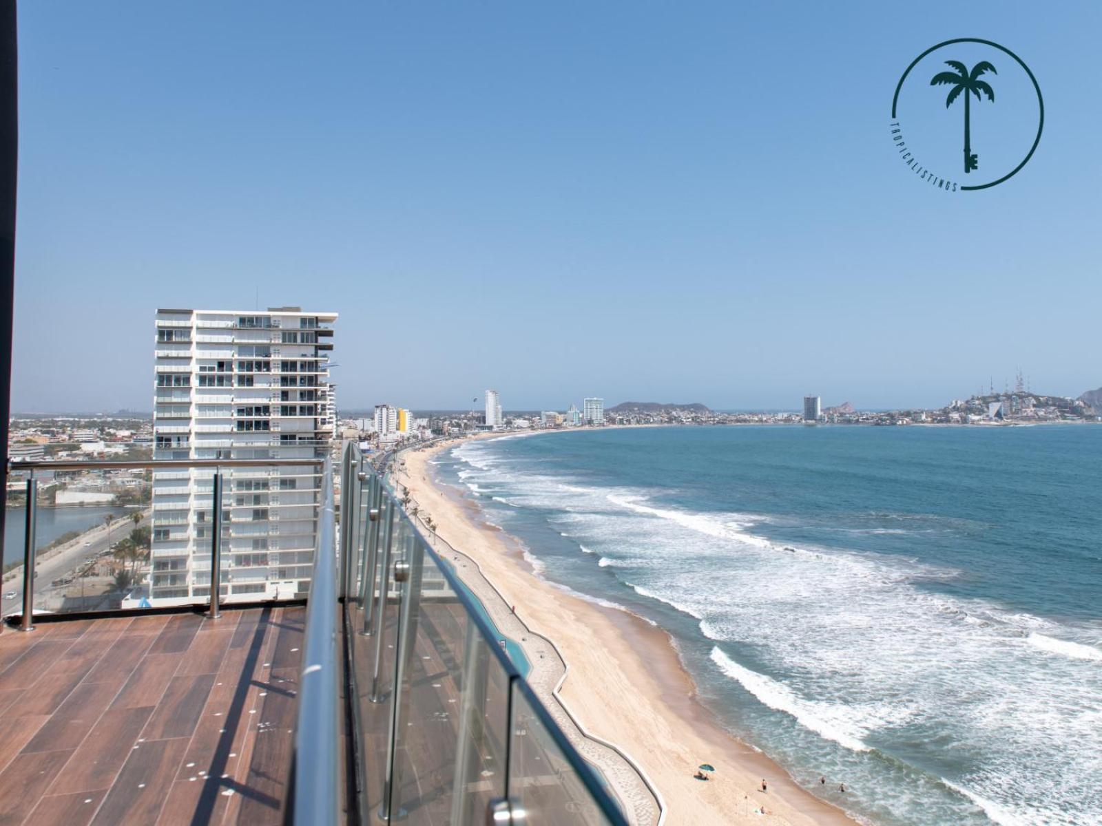 Terraza Con Vista Al Mar, Bbq Y Piscina Διαμέρισμα Mazatlán Εξωτερικό φωτογραφία