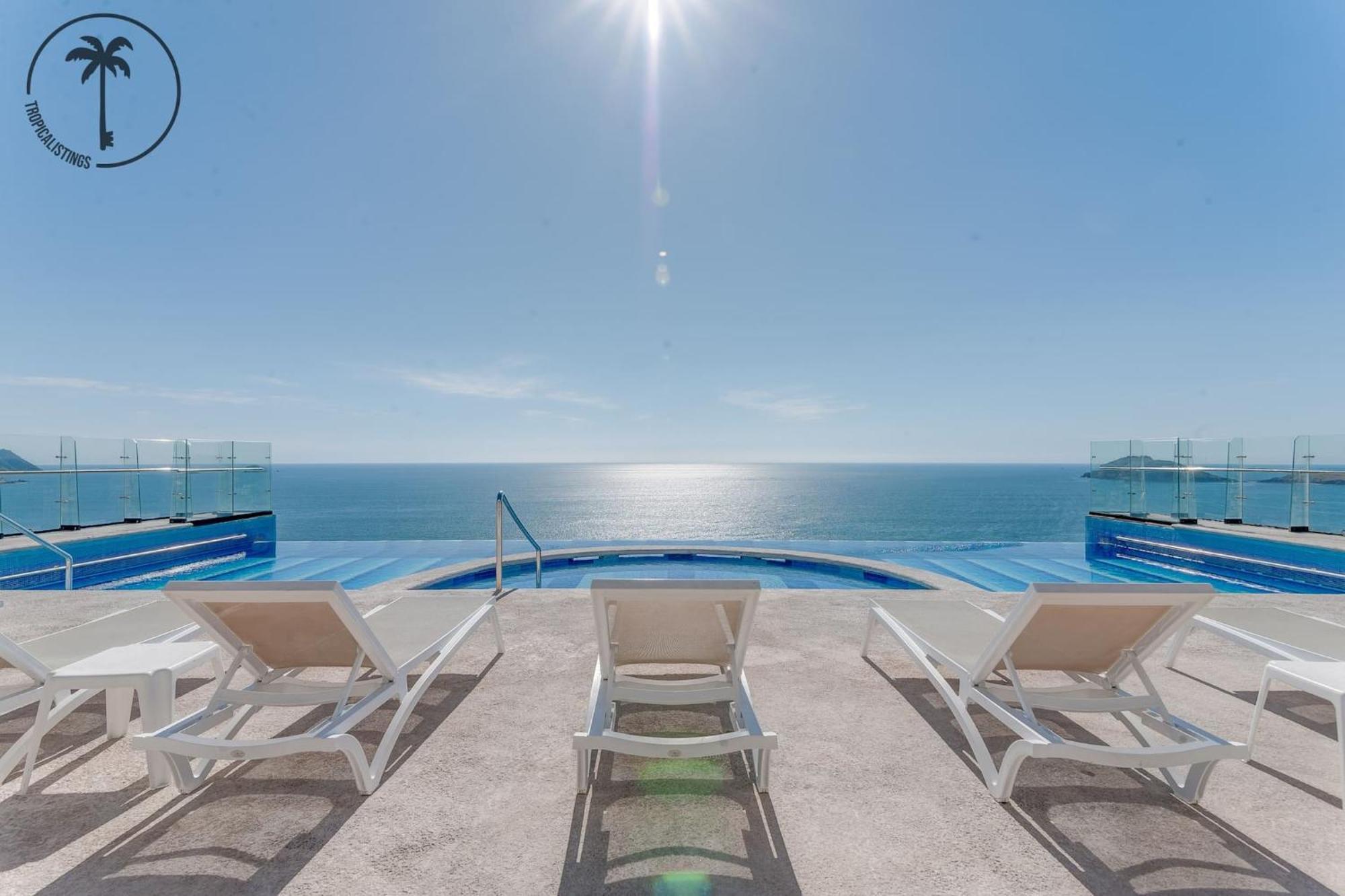 Terraza Con Vista Al Mar, Bbq Y Piscina Διαμέρισμα Mazatlán Εξωτερικό φωτογραφία